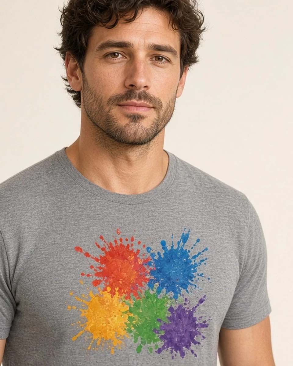 Custom Tri-Blend Tee blank