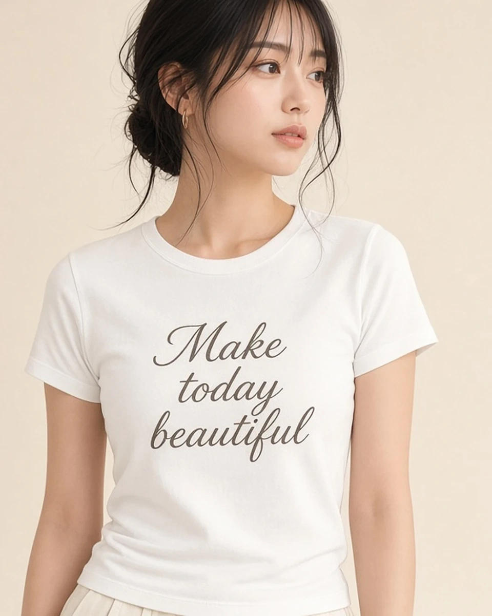 Custom Baby Tee blank