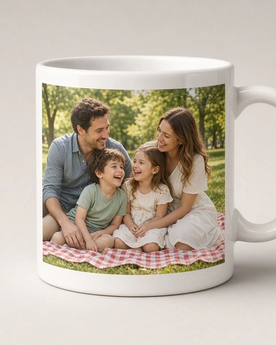 Family Picnic Mug blank