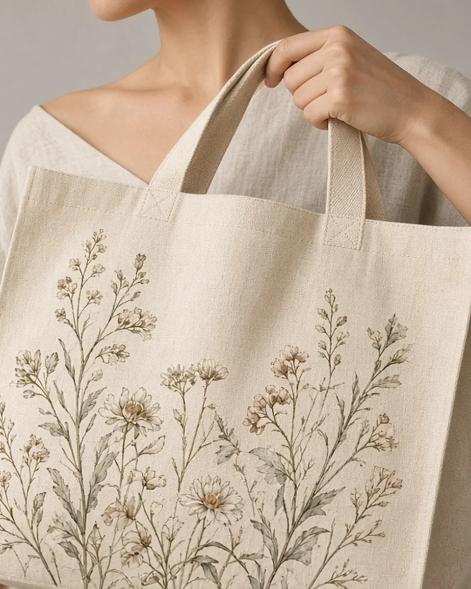 Custom Large Eco Tote blank