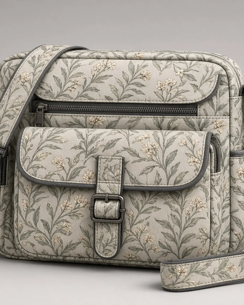 Custom All-Over Print Utility Crossbody Bag blank