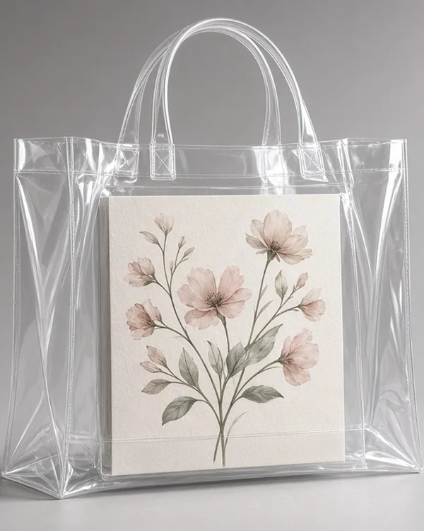 Custom Clear Tote Bag