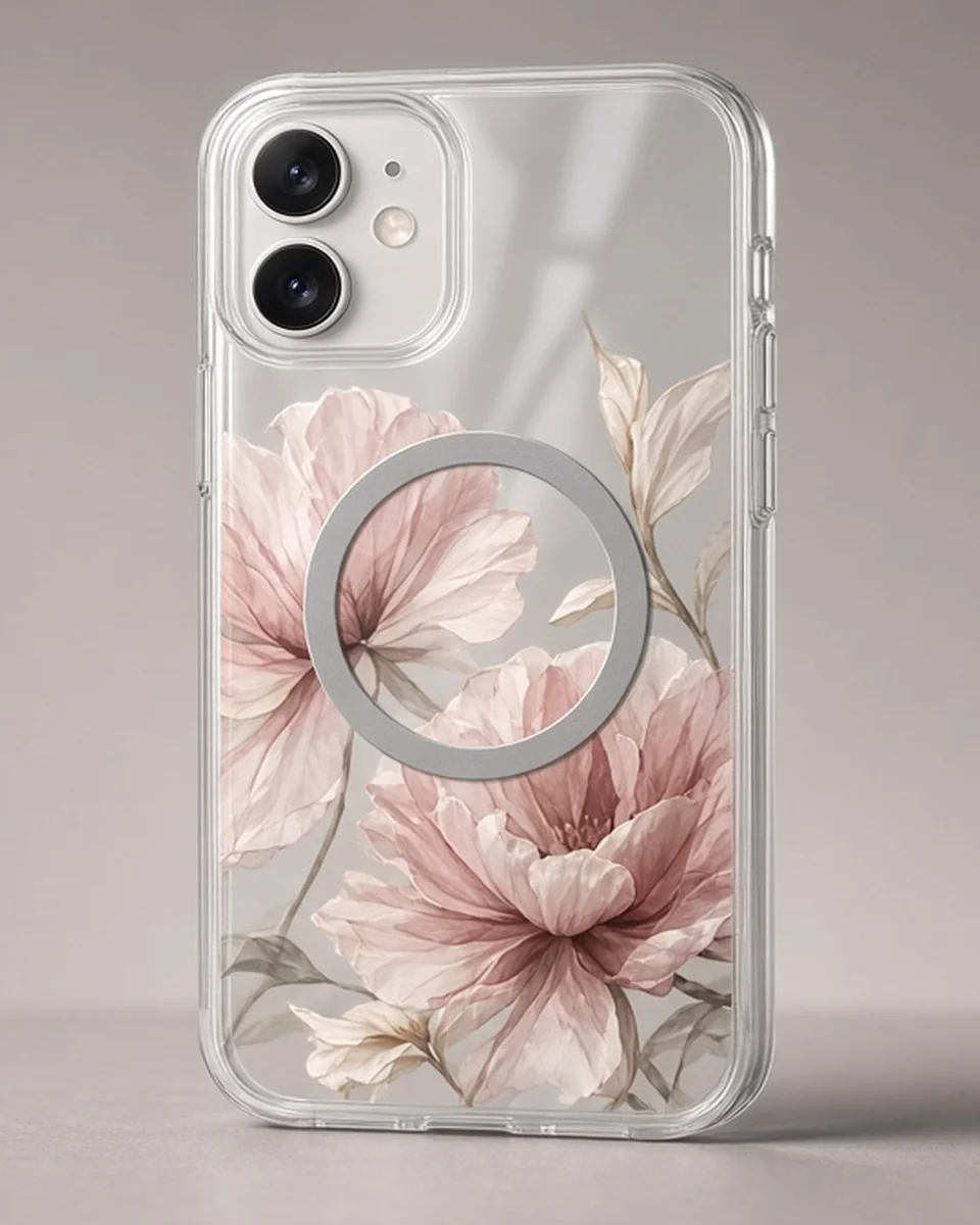Custom MagSafe Clear iPhone Case blank