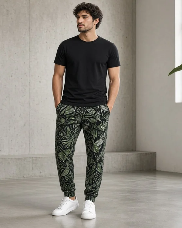 Custom All-Over Print Recycled Men’s Joggers