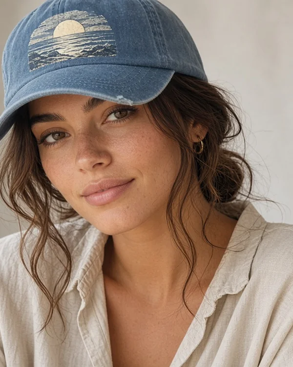 Custom Coastal Washed Cap