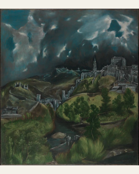 View of Toledo Art Print