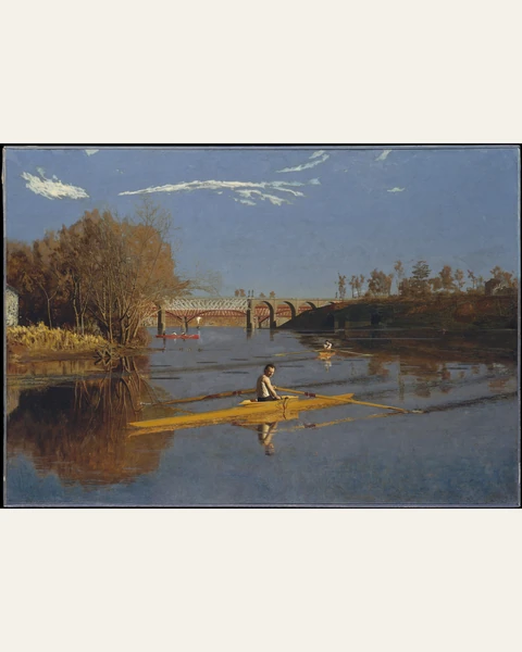 The Champion Single Sculls (Max Schmitt in a Single Scull) Art Print