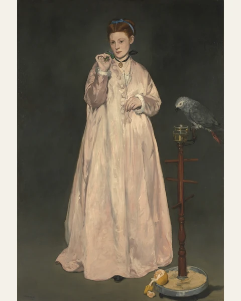 Young Lady in 1866 Art Print