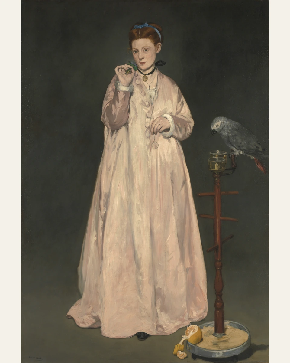 Young Lady in 1866 Art Print
