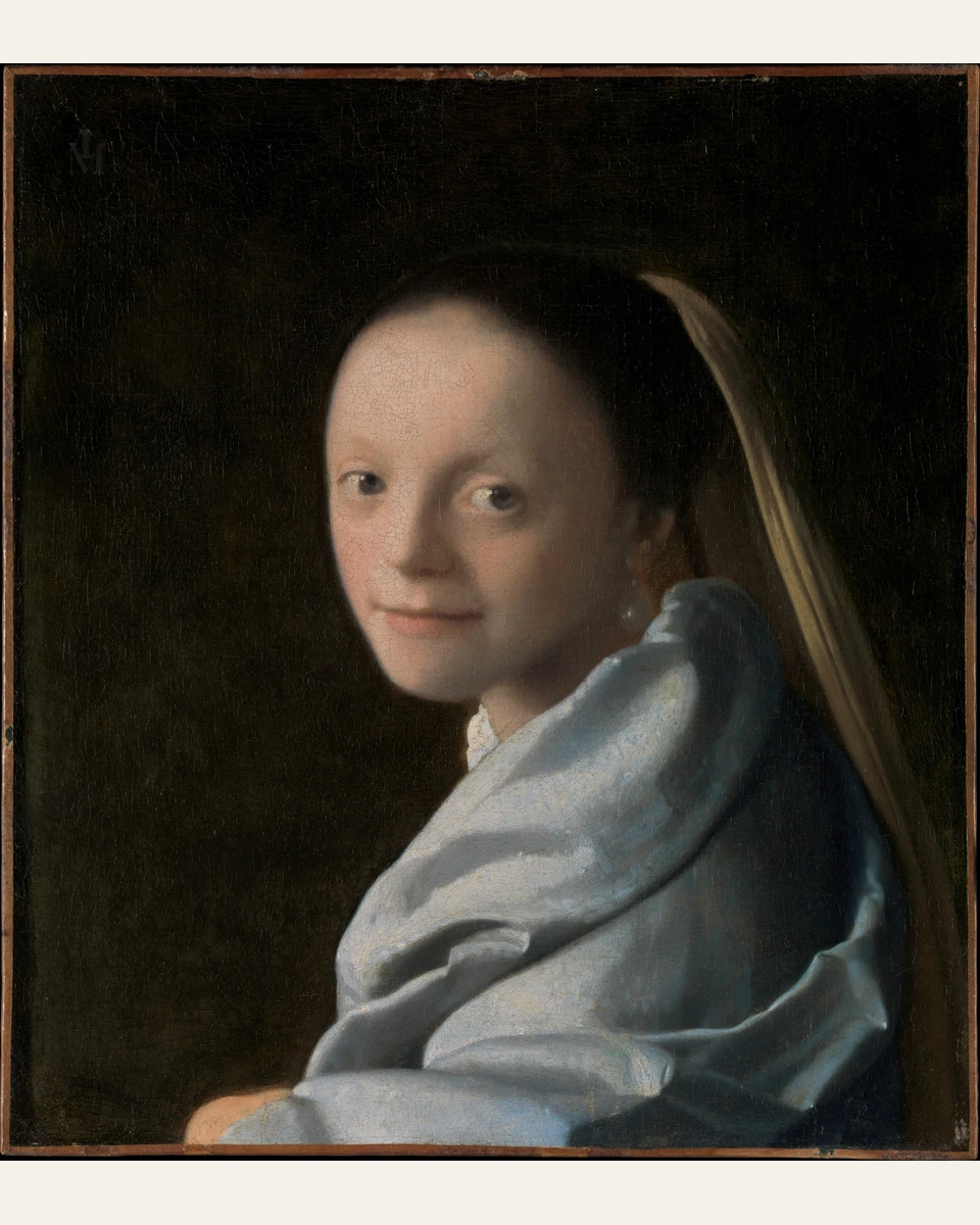 Study of a Young Woman Art Print