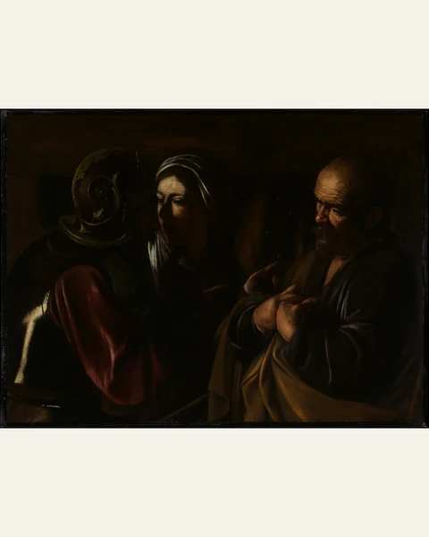 The Denial of Saint Peter Art Print
