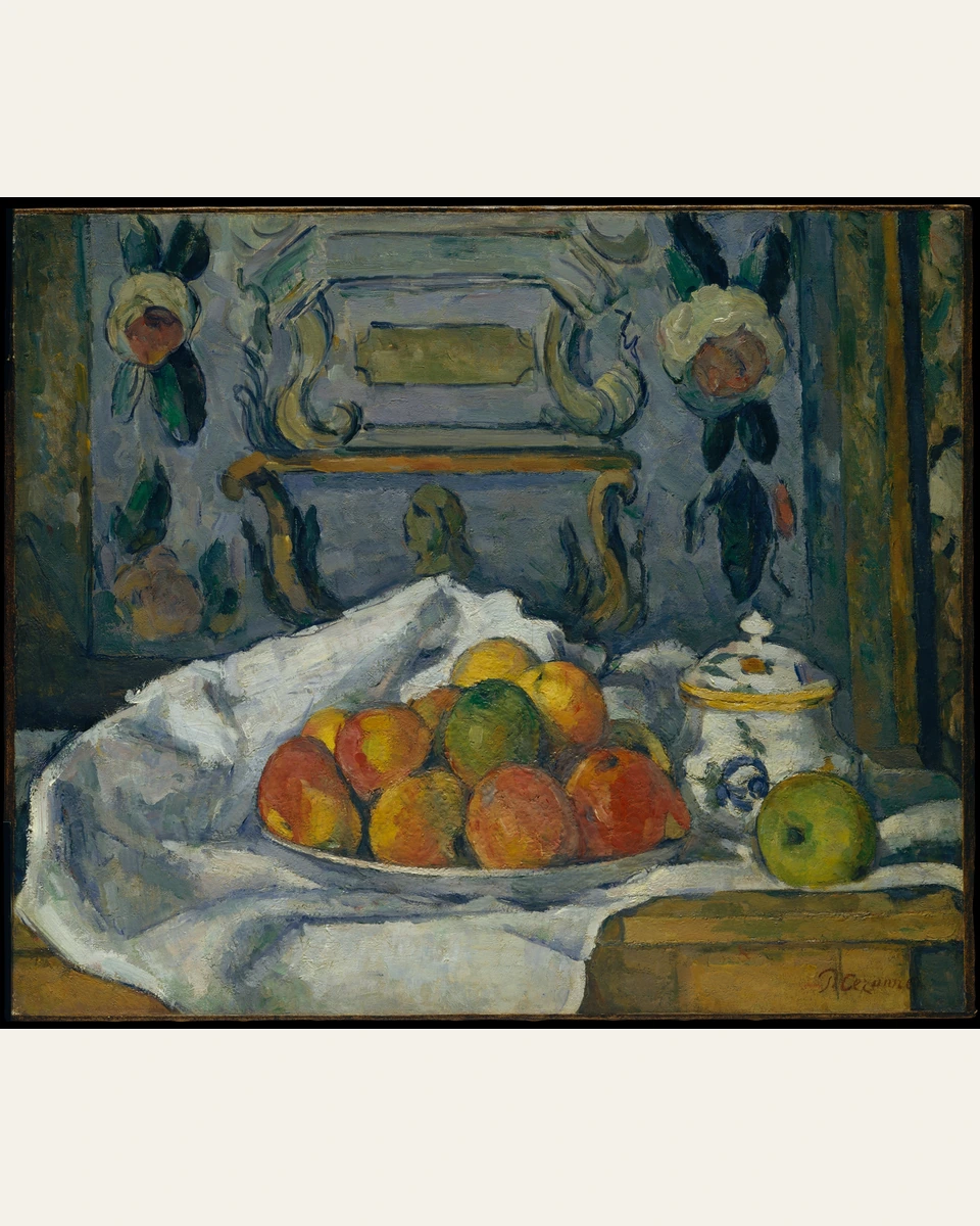 Dish of Apples Art Print