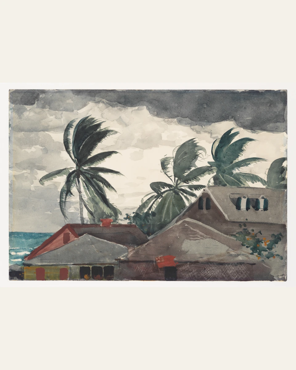 Hurricane, Bahamas Art Print