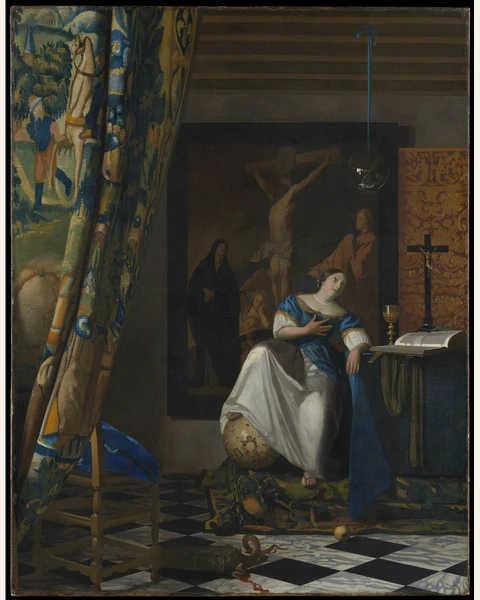 Allegory of the Catholic Faith Art Print