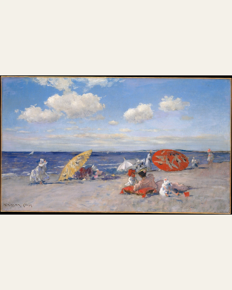 At the Seaside Art Print