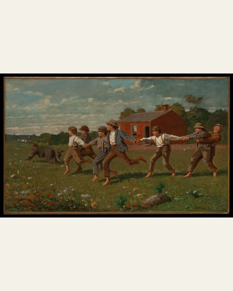 Snap the Whip Art Print