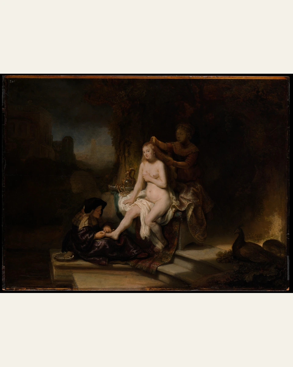 The Toilet of Bathsheba Art Print
