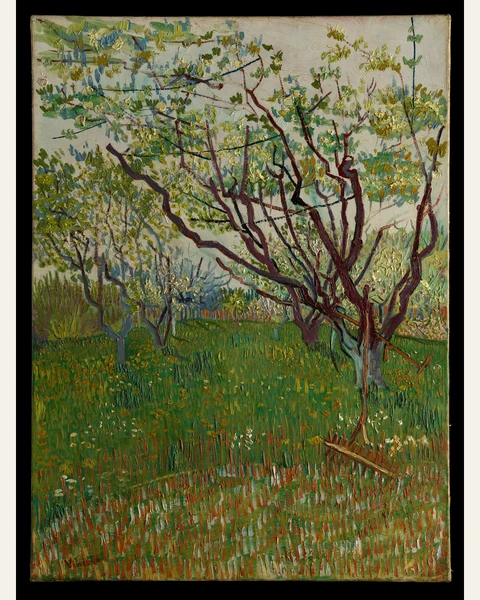 The Flowering Orchard Art Print