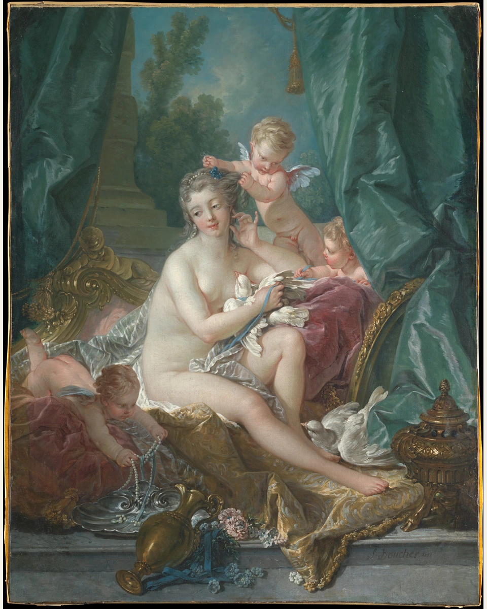 The Toilette of Venus Art Print