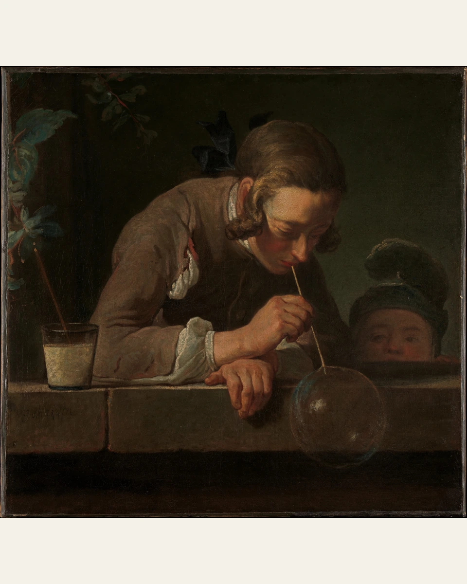 Soap Bubbles Art Print