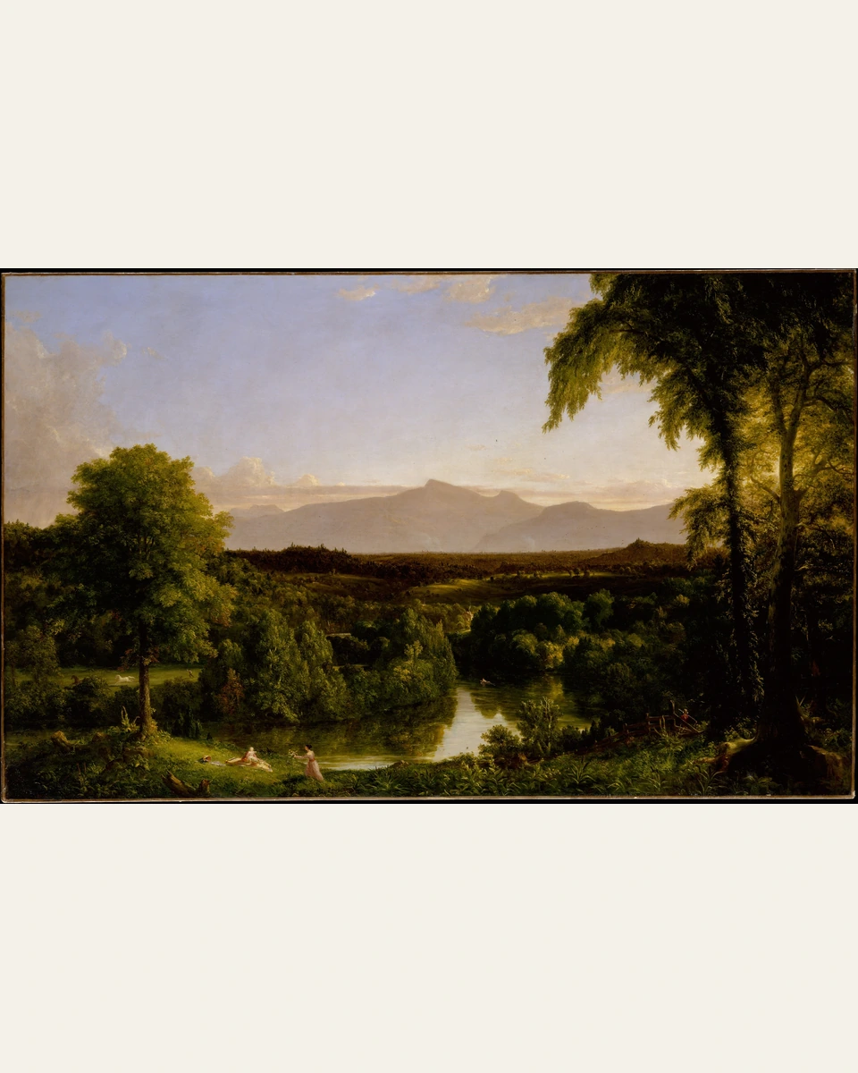 View on the Catskill—Early Autumn Art Print