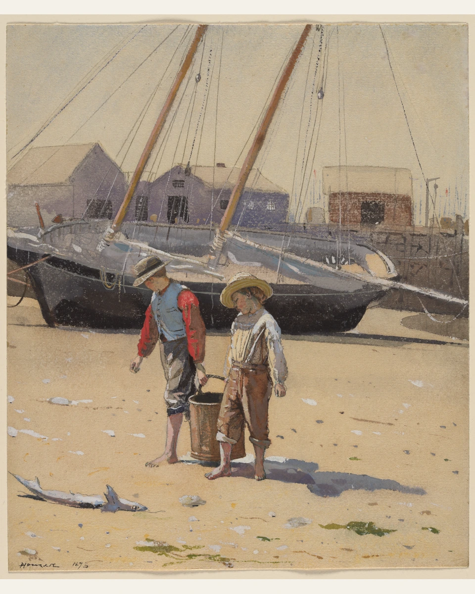 A Basket of Clams Art Print