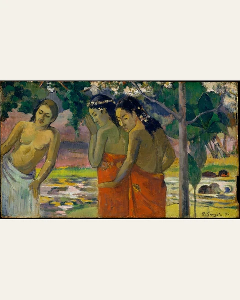 Three Tahitian Women Art Print